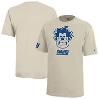 Youth Disney x Champion Oatmeal New York Giants Wreck-It Ralph T-Shirt