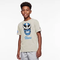Youth Disney x Champion Oatmeal Tennessee Titans Thanos T-Shirt
