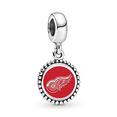 Pandora Detroit Red Wings Modern Color Dangle Charm
