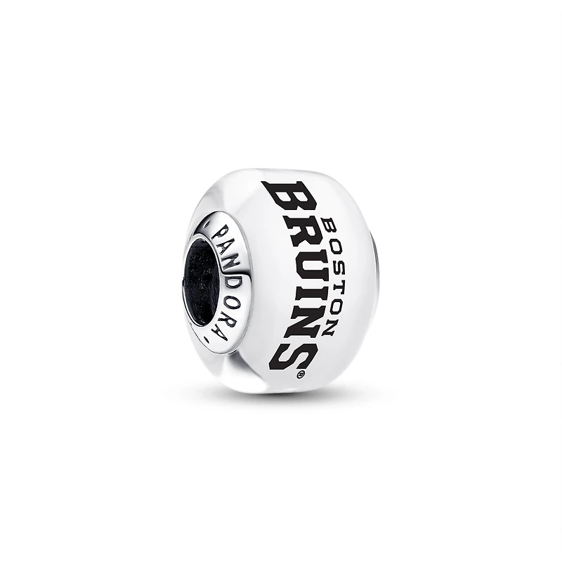 Pandora Boston Bruins Glass Murano Charm