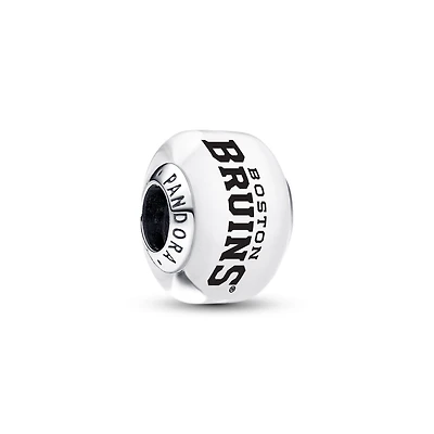 Pandora Boston Bruins Glass Murano Charm
