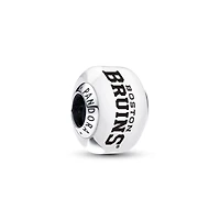 Pandora Boston Bruins Glass Murano Charm