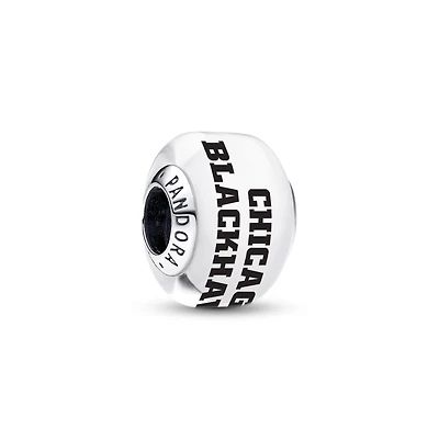 Pandora Chicago Blackhawks Glass Murano Charm