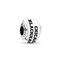 Pandora Chicago Blackhawks Glass Murano Charm