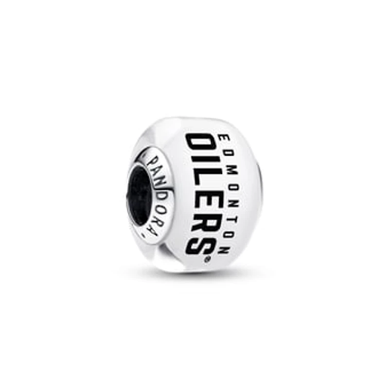 Pandora Edmonton Oilers Glass Murano Charm