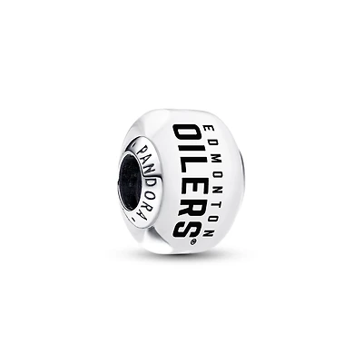 Pandora Edmonton Oilers Glass Murano Charm