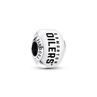 Pandora Edmonton Oilers Glass Murano Charm