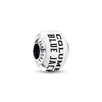 Pandora Columbus Blue Jackets Glass Murano Charm