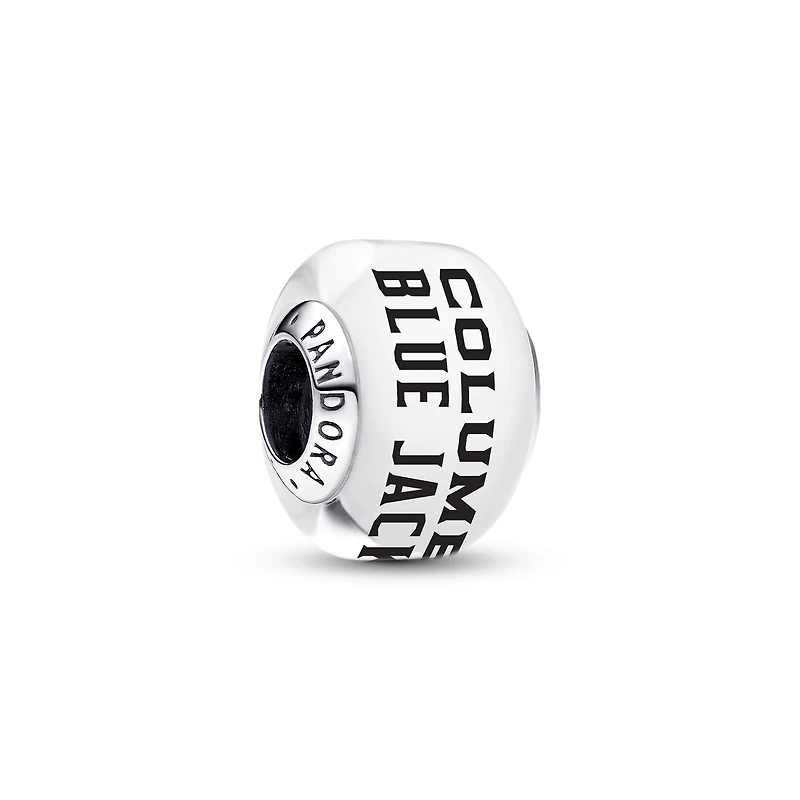 Pandora Columbus Blue Jackets Glass Murano Charm