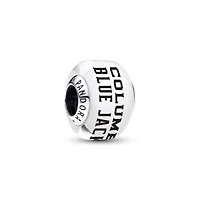 Pandora Columbus Blue Jackets Glass Murano Charm