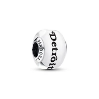 Pandora Detroit Red Wings Glass Murano Charm
