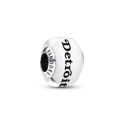 Pandora Detroit Red Wings Glass Murano Charm