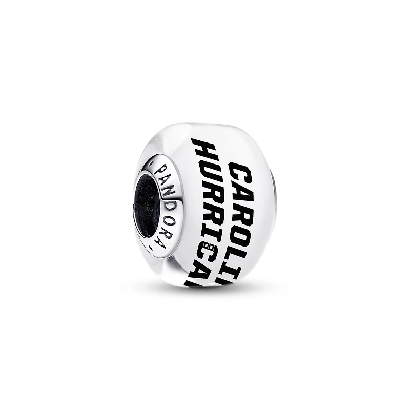 Pandora Carolina Hurricanes Glass Murano Charm