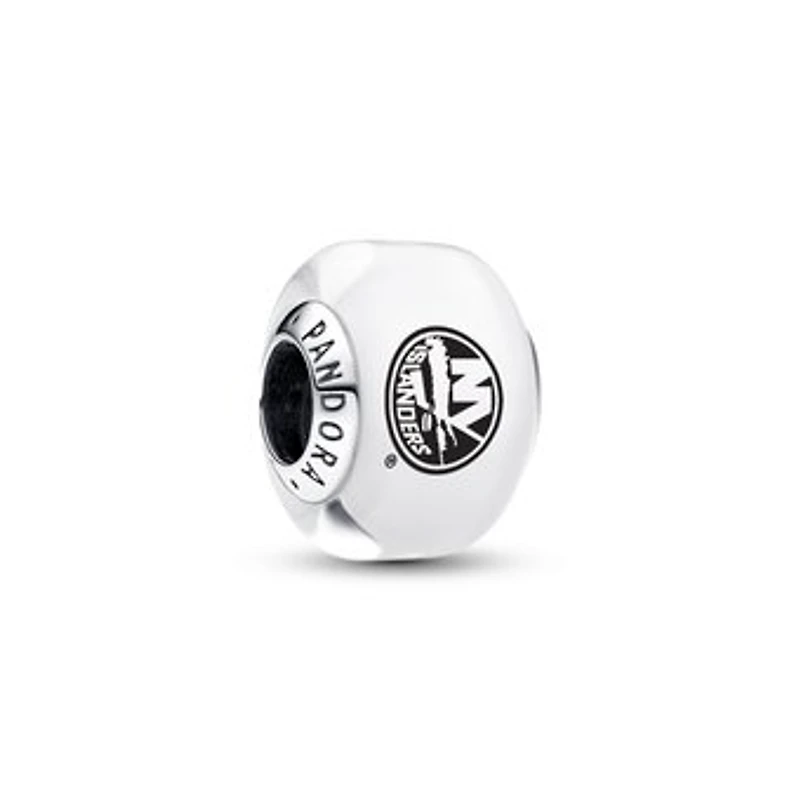 Pandora New York Islanders Glass Murano Charm