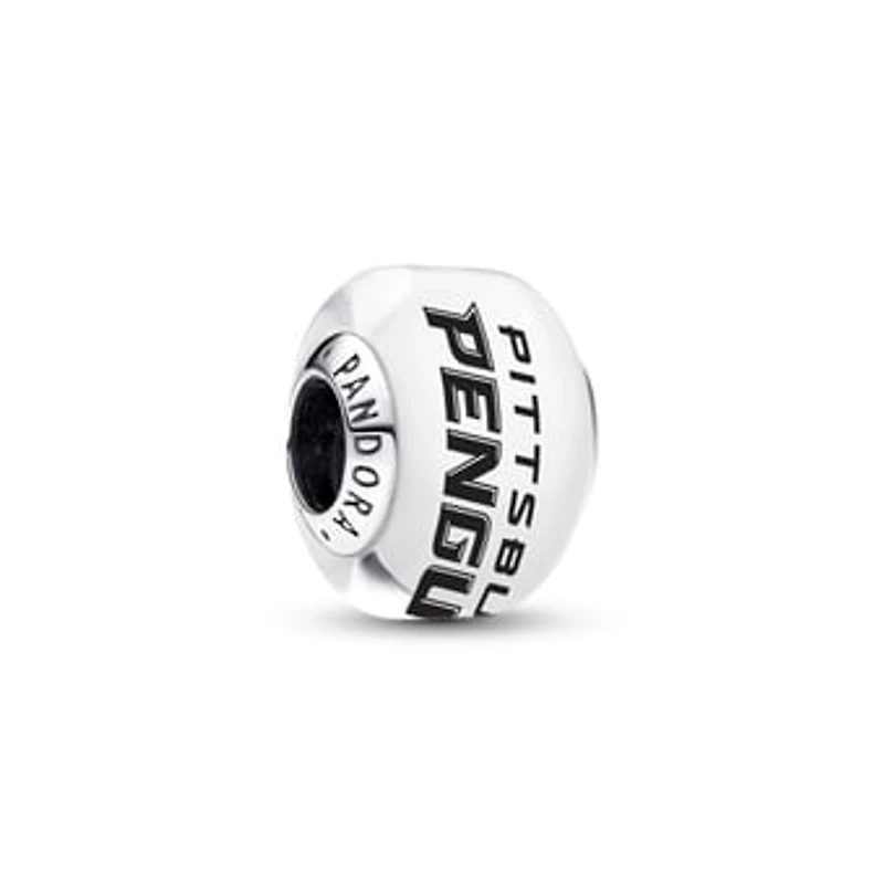 Pandora Pittsburgh Penguins Glass Murano Charm