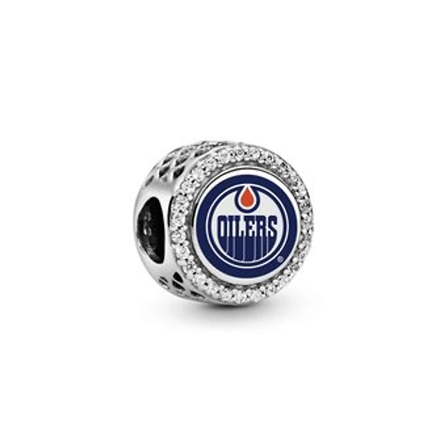 Pandora Edmonton Oilers Color Button Charm