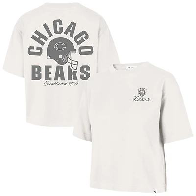 Women's '47 Stone Chicago Bears Photon Dust Foundational Reed City T-Shirt