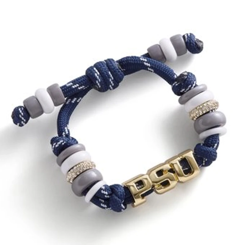 BaubleBar Penn State Nittany Lions Paracord Beaded Bracelet