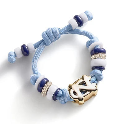 BaubleBar North Carolina Tar Heels Paracord Beaded Bracelet