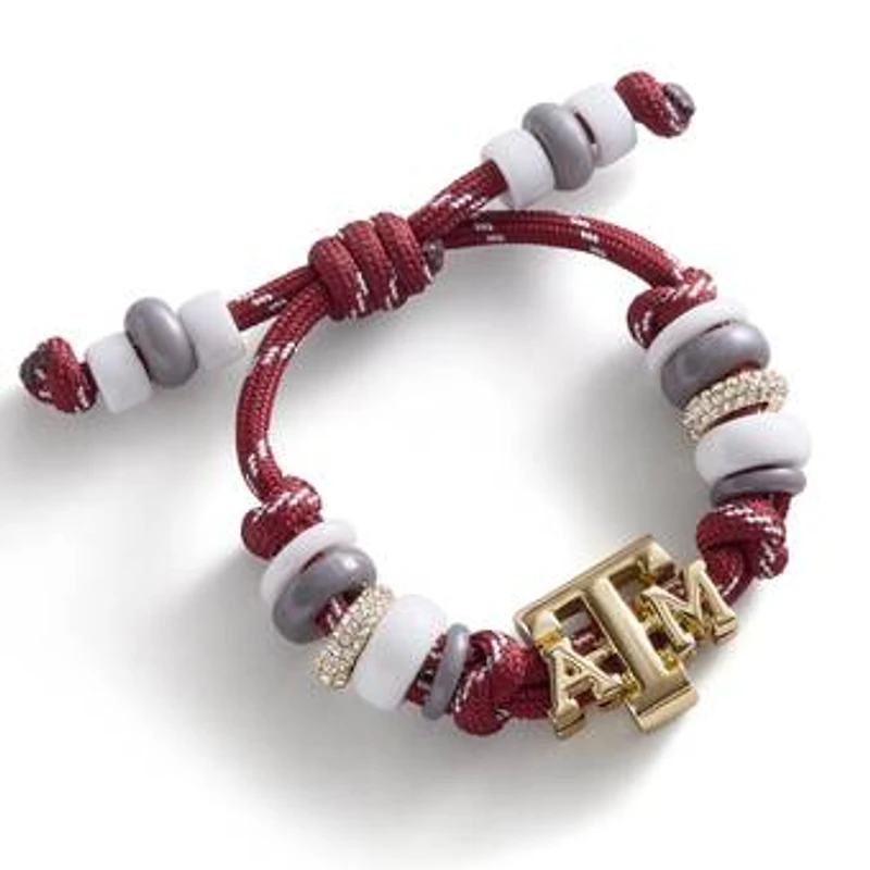 BaubleBar Texas A&M Aggies Paracord Beaded Bracelet