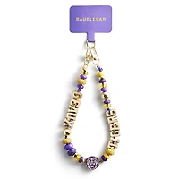 BaubleBar LSU Tigers Beaded Phone Strap