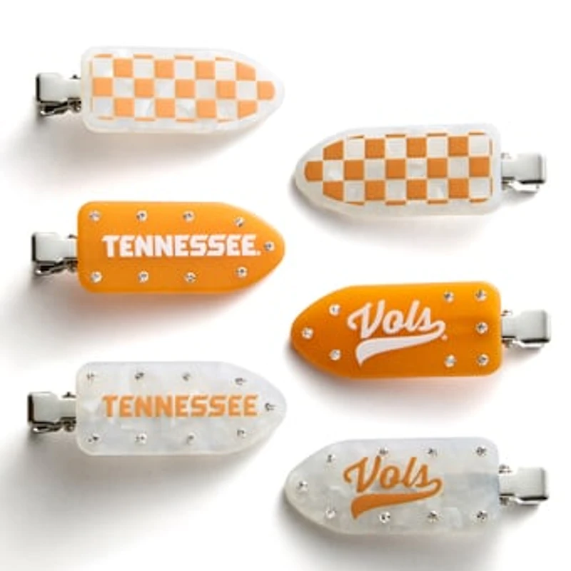 BaubleBar Tennessee Volunteers Six-Piece Hair Clips Set