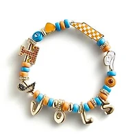 BaubleBar Tennessee Volunteers Motif Slogan Bracelet