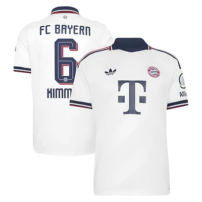 Men's adidas Joshua Kimmich White Bayern Munich 2026/27 Away Replica Jersey