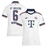 Women's adidas Joshua Kimmich White Bayern Munich 2026/27 Away Replica Jersey