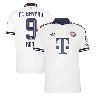 Men's adidas Harry Kane White Bayern Munich 2026/27 Away Replica Jersey