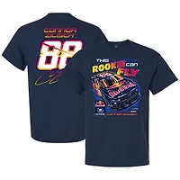 Men's Trackhouse Racing Team Collection Navy Connor Zilisch #88 Red Bull Rookie Can Fly T-Shirt