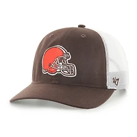 Youth '47 Brown Cleveland Browns Adjustable Trucker Hat
