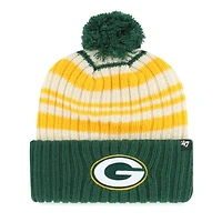 Youth '47  Green Green Bay Packers Snow Fort Cuffed Knit Hat