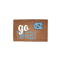 North Carolina Tar Heels 20" x 30" Go Team Coir Door Mat