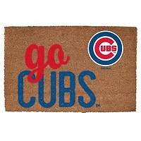 Chicago Cubs 20" x 30" Go Team Coir Door Mat