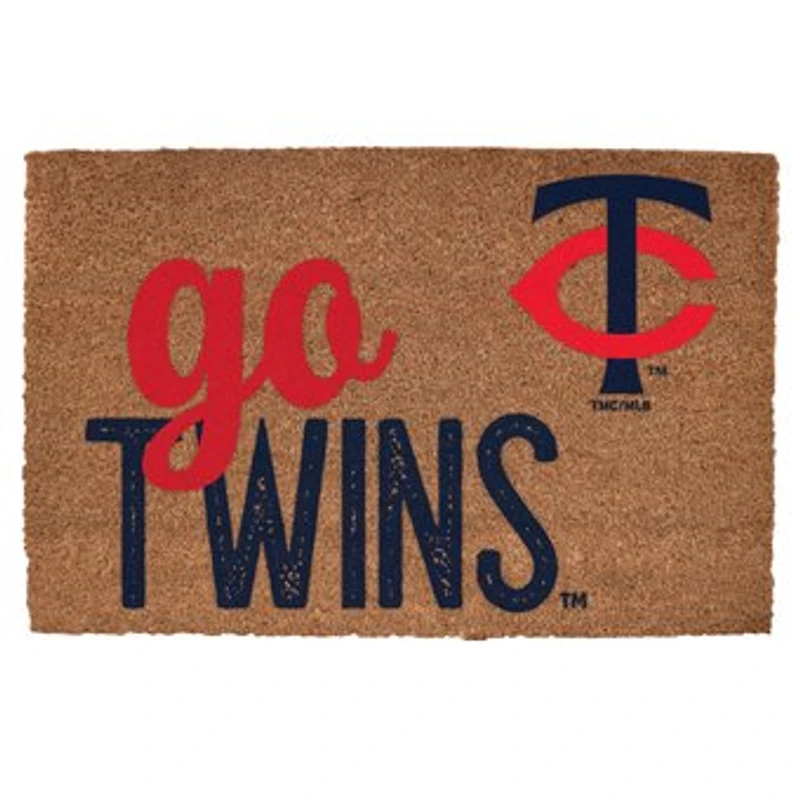 Minnesota Twins 20" x 30" Go Team Coir Door Mat