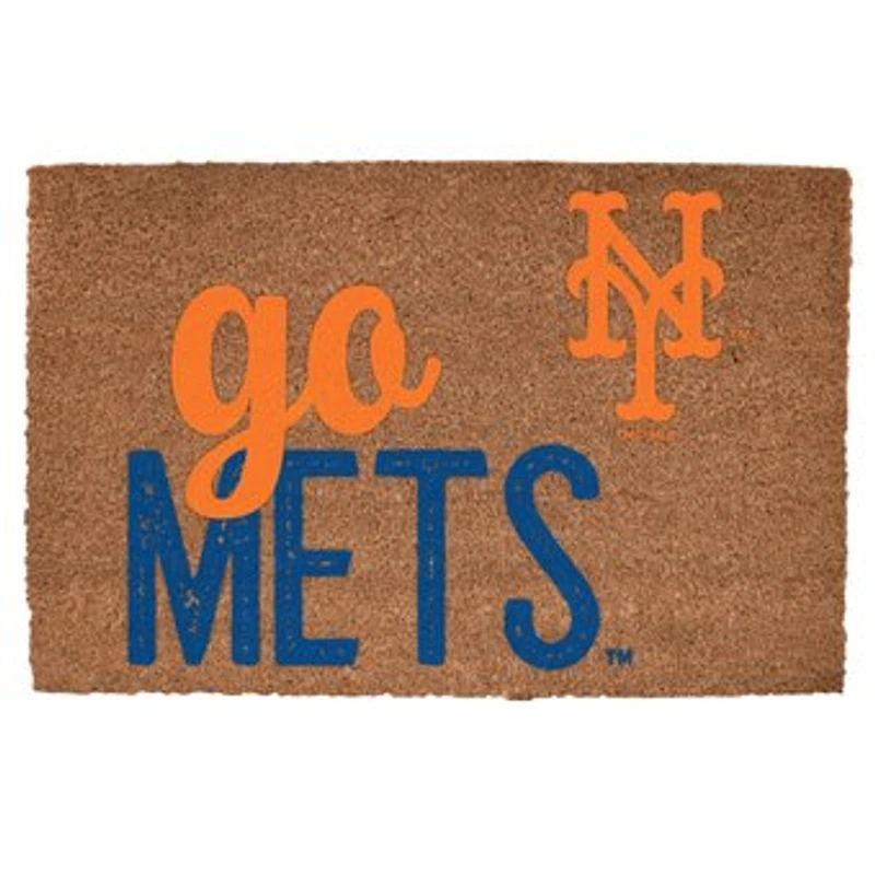 New York Mets 20" x 30" Go Team Coir Door Mat
