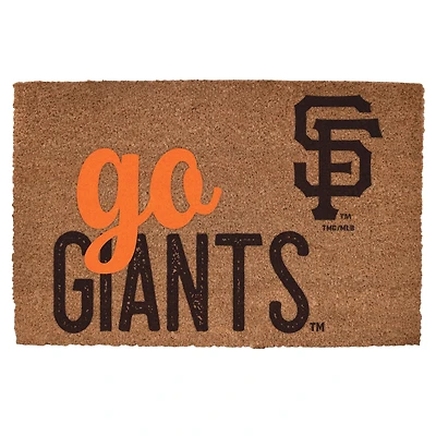 San Francisco Giants 20" x 30" Go Team Coir Door Mat