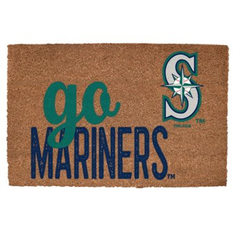 Seattle Mariners 20" x 30" Go Team Coir Door Mat
