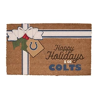 Indianapolis Colts 20" x 30" Holiday Gift Wrap Coir Door Mat