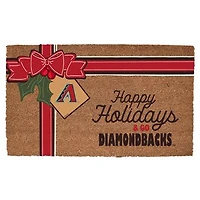 Arizona Diamondbacks 20" x 30" Holiday Gift Wrap Coir Door Mat