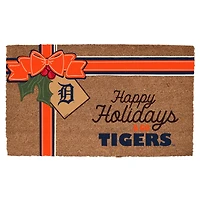 Detroit Tigers 20" x 30" Holiday Gift Wrap Coir Door Mat