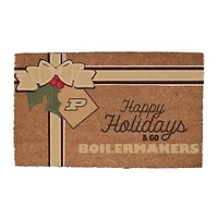 Purdue Boilermakers 20" x 30" Holiday Gift Wrap Coir Door Mat