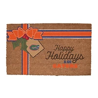 Florida Gators 20" x 30" Holiday Gift Wrap Coir Door Mat