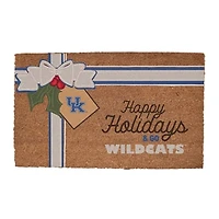 Kentucky Wildcats 20" x 30" Holiday Gift Wrap Coir Door Mat