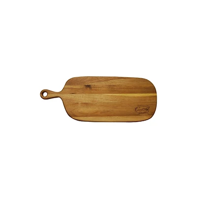 Florida Gators Acacia Paddle Serving Board