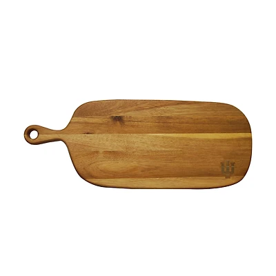Indiana Hoosiers Acacia Paddle Serving Board