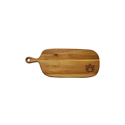 Auburn Tigers Acacia Paddle Serving Board