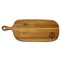 Minnesota Twins Acacia Paddle Serving Board