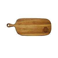 Ohio State Buckeyes Acacia Paddle Serving Board